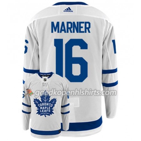 Toronto Maple Leafs MITCHELL MARNER 16 Adidas Wit Authentic Shirt - Mannen